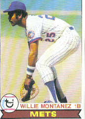 1979 Topps Baseball Cards      305     Willie Montanez
